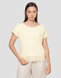 Connexion Kb Eyelet Kaos Wanita