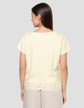 Connexion Kb Eyelet Kaos Wanita