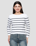 Connexion Boatneck Kaos Wanita