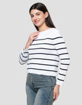 Connexion Boatneck Kaos Wanita
