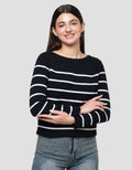 Connexion Boatneck Kaos Wanita