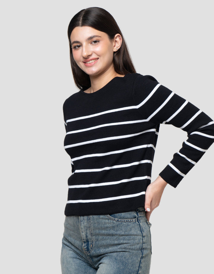 Connexion Boatneck Kaos Wanita