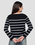 Connexion Boatneck Kaos Wanita