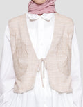 Annisa Wth Embroidery Vest Kemeja Wanita