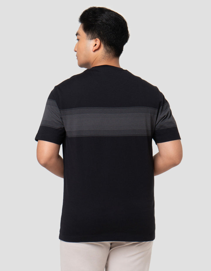 Cole Stripes Chest Ms Smart Fit Kaos Pria
