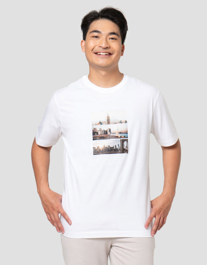 Cole Graphic Dtf New York City Kaos Pria