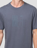 Cole Graphic Hd Print Map Reg Fit Kaos Pria