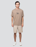 Cole Graphic Stich Print Bridge Kaos Pria