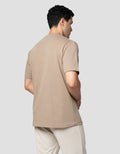 Cole Solid Texture Welt Pocket Repeat Kaos Pria