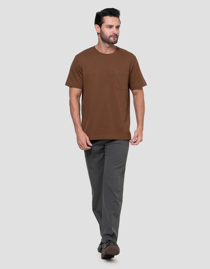 Cole Popcorn Patch Pocket Kaos Pria