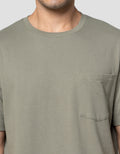 Cole Popcorn Patch Pocket Kaos Pria