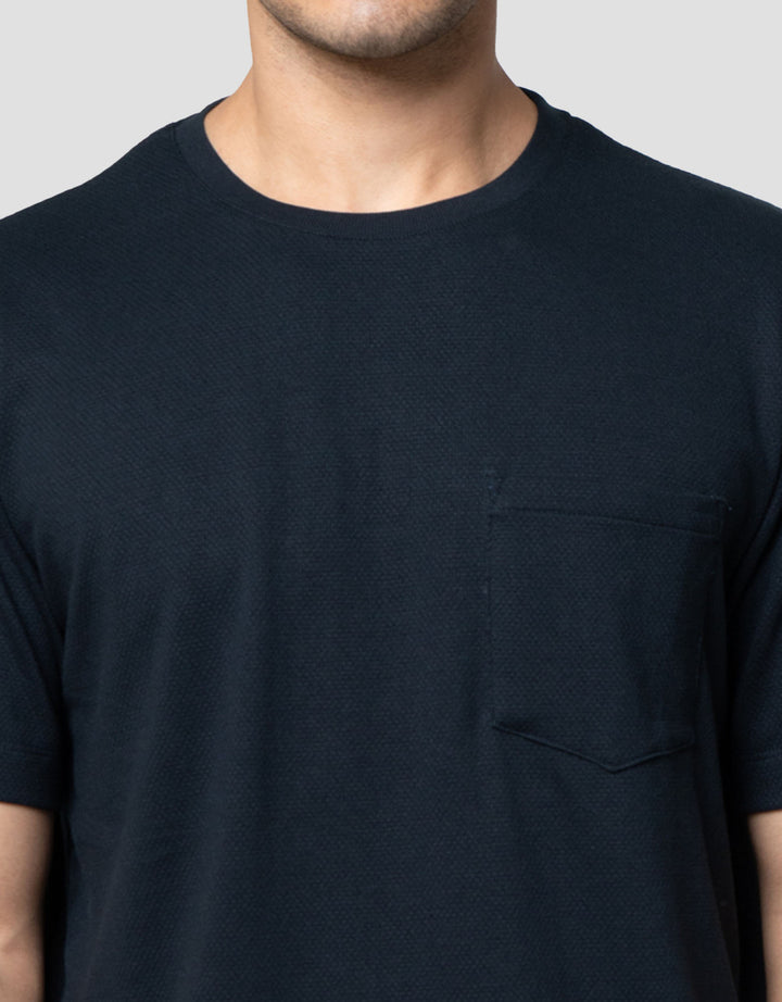 Cole Popcorn Patch Pocket Kaos Pria