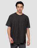 Cole Solid Texture Herring Bone Welt Pocket Smart Fit Kaos Pria