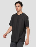 Cole Solid Texture Herring Bone Welt Pocket Smart Fit Kaos Pria