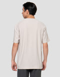 Cole Solid Texture Herring Bone Welt Pocket Smart Fit Kaos Pria
