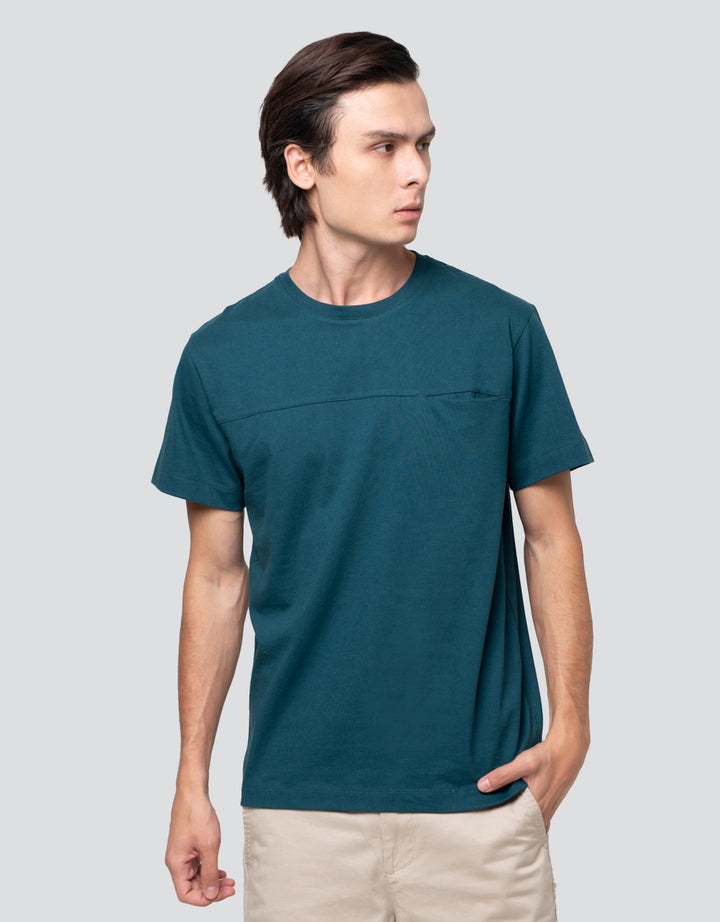 Cole Solid Cut & Sewn Jersey Kaos Pria