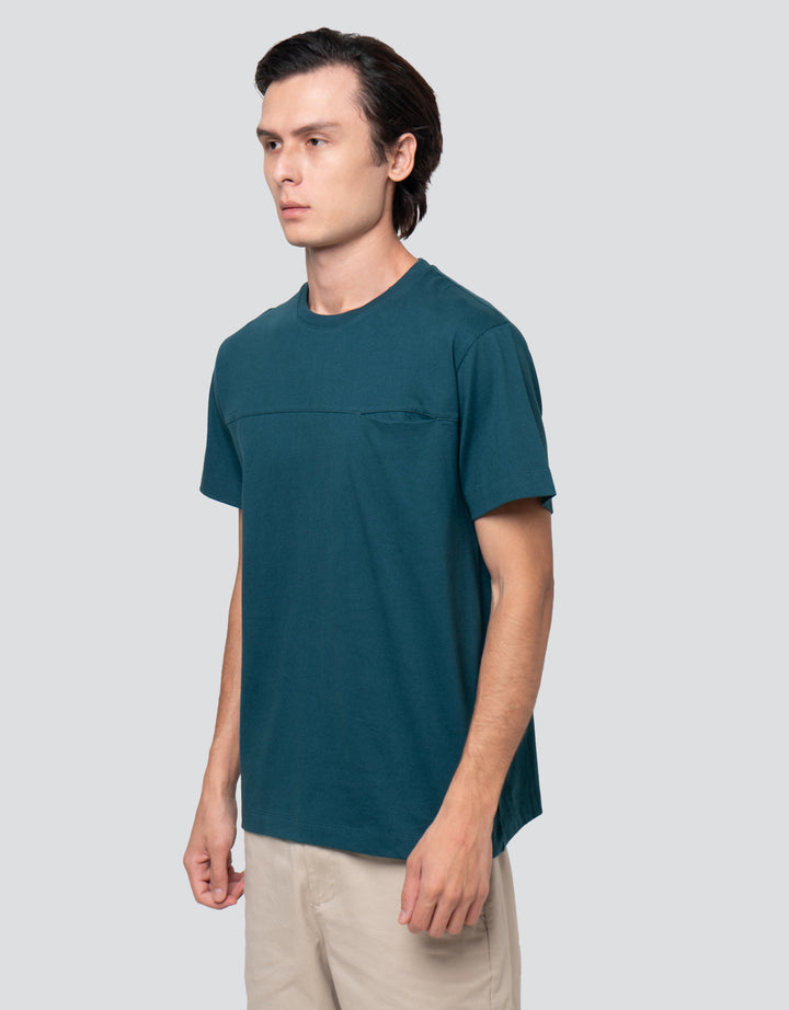 Cole Solid Cut & Sewn Jersey Kaos Pria