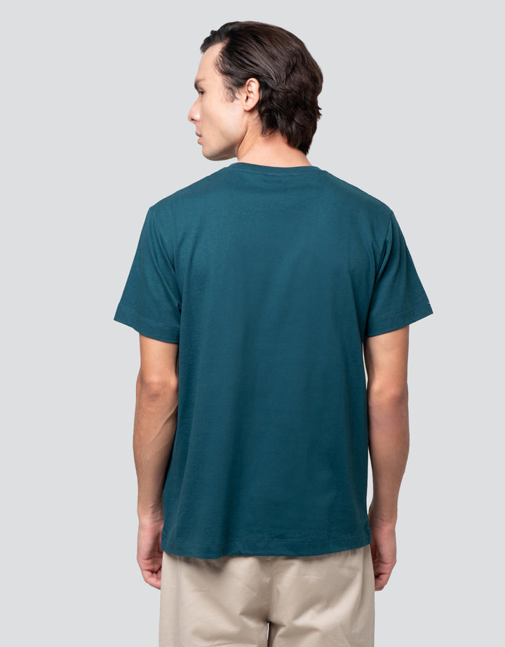 Cole Solid Cut & Sewn Jersey Kaos Pria