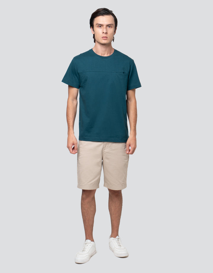Cole Solid Cut & Sewn Jersey Kaos Pria