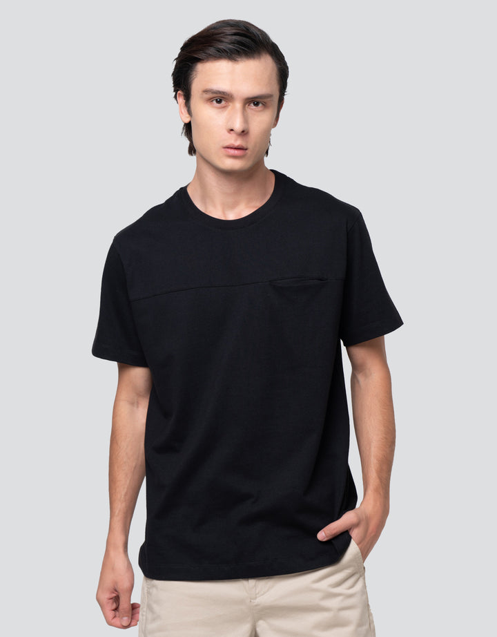 Cole Solid Cut & Sewn Jersey Kaos Pria