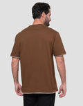 Cole Layer Collar Jersey Kaos Pria