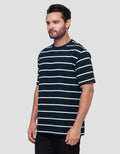 Cole Stripes Pique Patch Pocket Kaos Pria