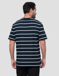 Cole Stripes Pique Patch Pocket Kaos Pria