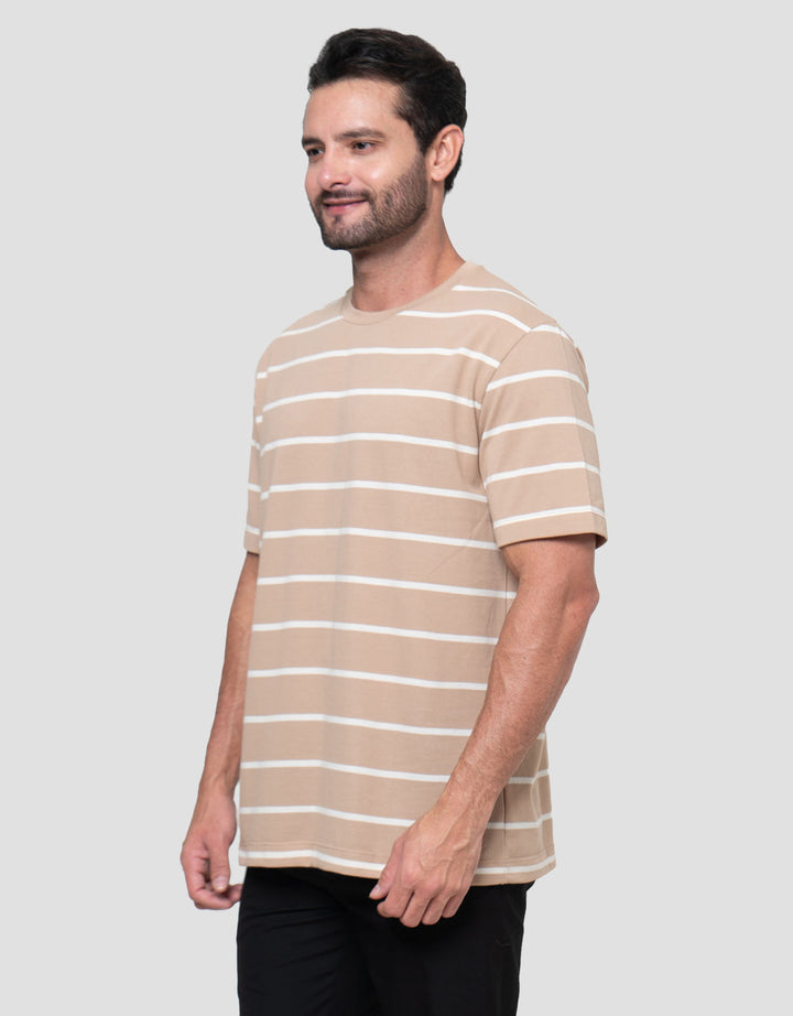 Cole Stripes Pique Patch Pocket Kaos Pria