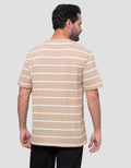 Cole Stripes Pique Patch Pocket Kaos Pria