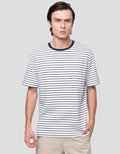 Cole Stripes Ottoman Regular Fit Kaos Pria