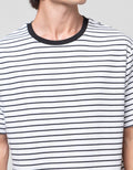 Cole Stripes Ottoman Regular Fit Kaos Pria