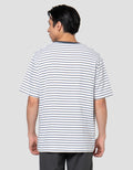 Cole Stripes Ottoman Regular Fit Kaos Pria