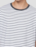Cole Stripes Ottoman Regular Fit Kaos Pria