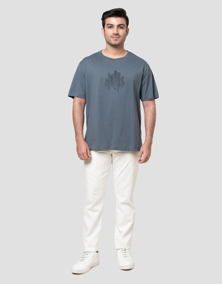 Cole Graphic Building Regular Fit Kaos Pria
