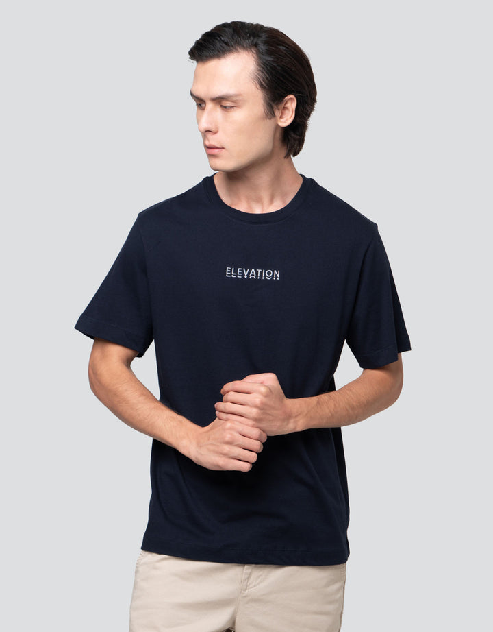 Cole Graphic Embroidery Elevation Reg Fit Kaos Pria