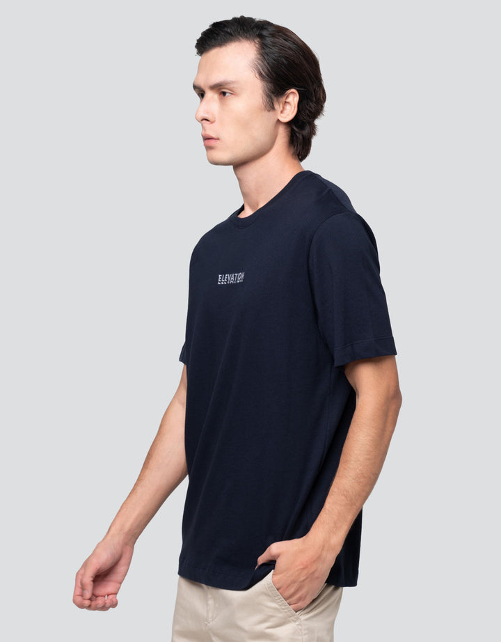 Cole Graphic Embroidery Elevation Reg Fit Kaos Pria