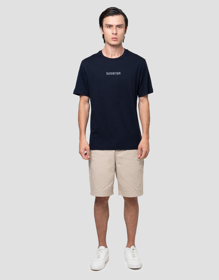 Cole Graphic Embroidery Elevation Reg Fit Kaos Pria