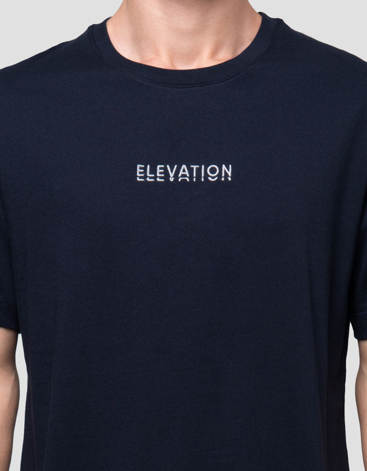 Cole Graphic Embroidery Elevation Reg Fit Kaos Pria