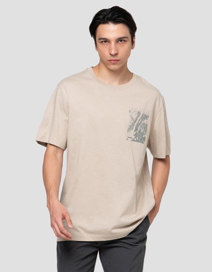 Cole Graphic Regular Fit Kaos Pria