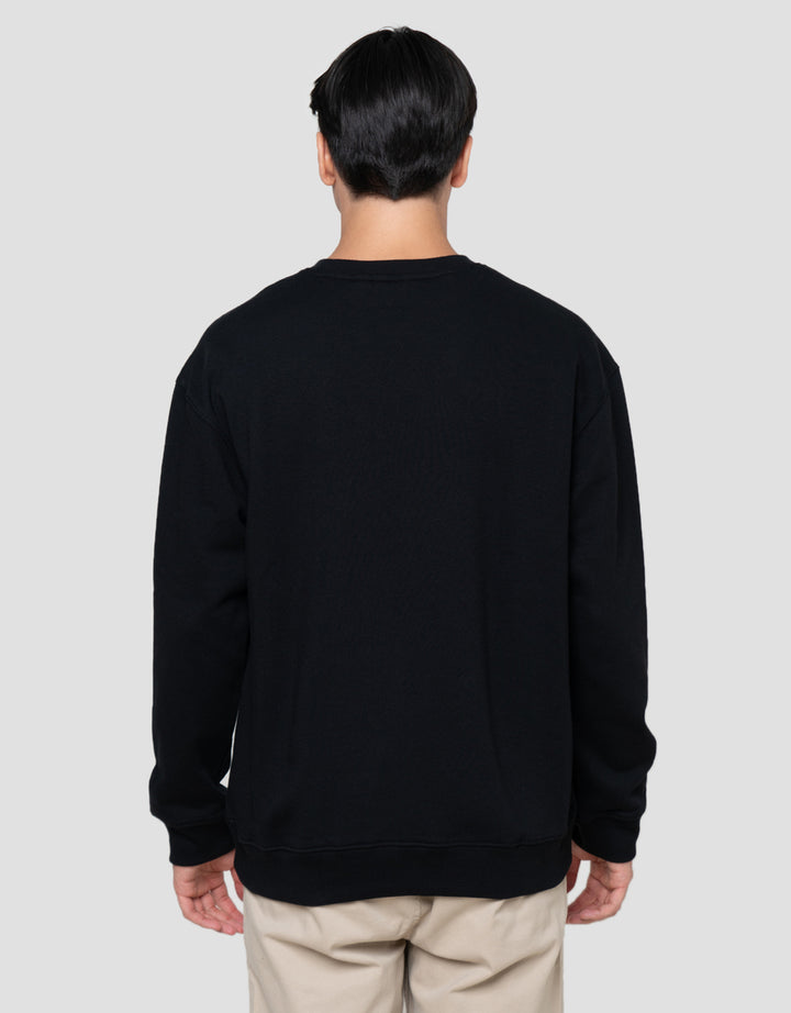 Cole Basic Round Neck Fleace Sweater Pria