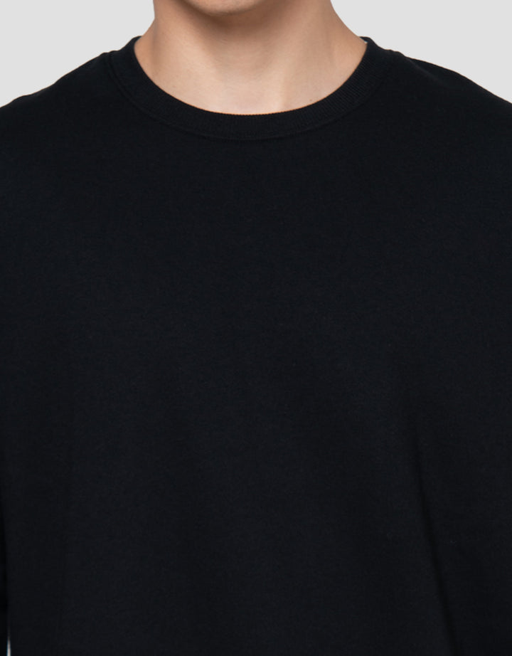 Cole Basic Round Neck Fleace Sweater Pria