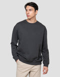 Cole Basic Round Neck Fleace Sweater Pria
