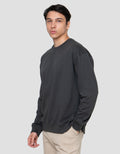Cole Basic Round Neck Fleace Sweater Pria
