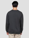 Cole Basic Round Neck Fleace Sweater Pria