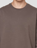 Cole Basic Round Neck Fleace Sweater Pria