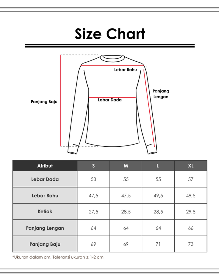 Cole Basic Round Neck Fleace Sweater Pria
