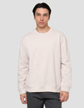 Cole Basic Round Neck Fleace Sweater Pria