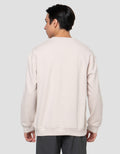 Cole Basic Round Neck Fleace Sweater Pria