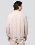 Cole Basic Roundneck Texture Sweater Pria