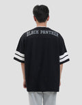 Marvel Varsity Black Panther Kaos Oversize Pria